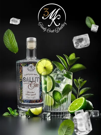 Salut Gin Mojito flyer